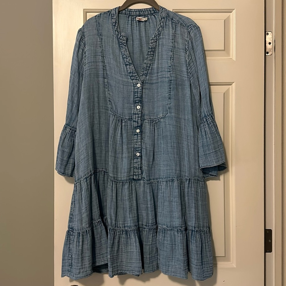 Faherty Dream Cotton Gauze Kasey Dress